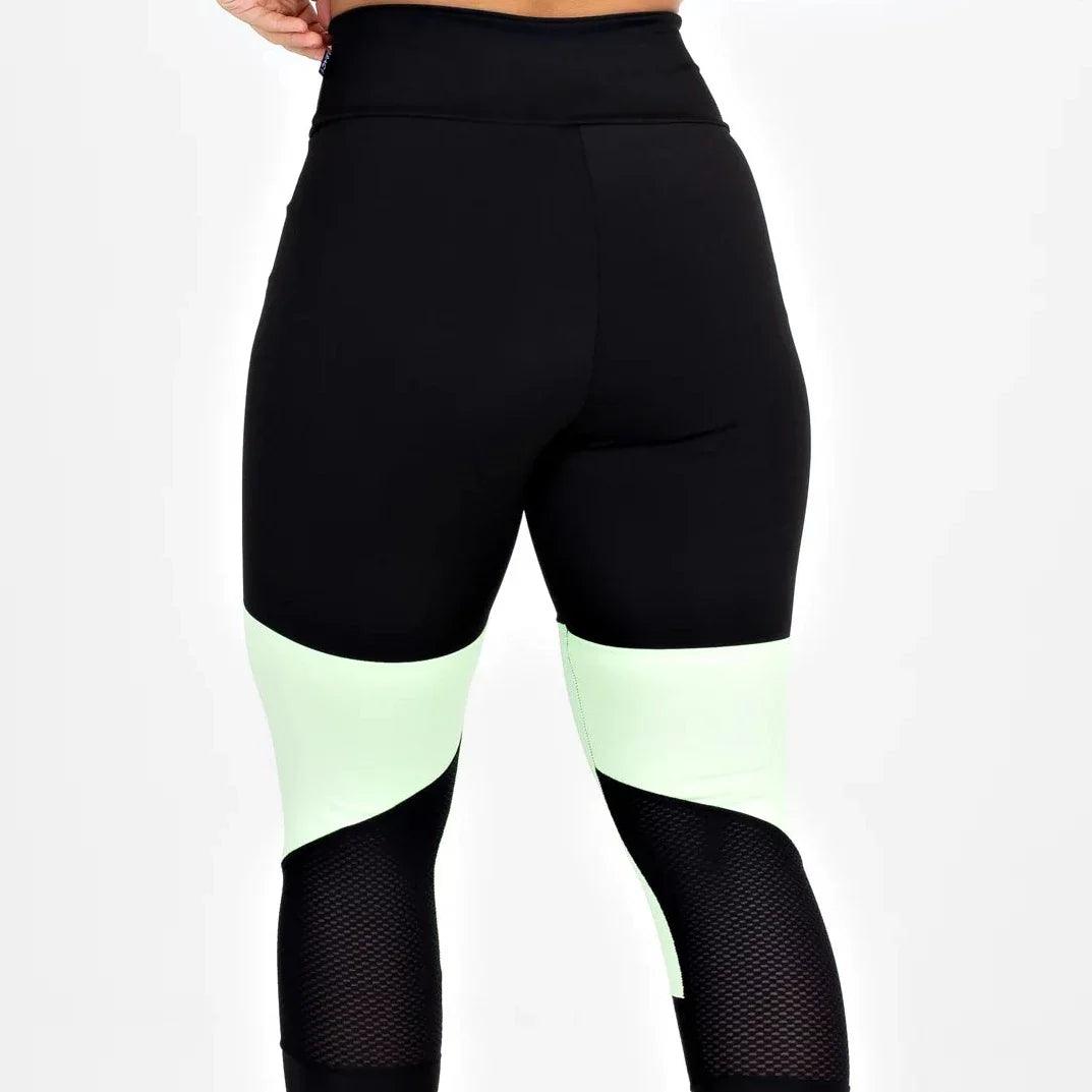 Conjunto Fitness Feminino - Cropped E Calça Legging Max Megan - Ludis Brasil