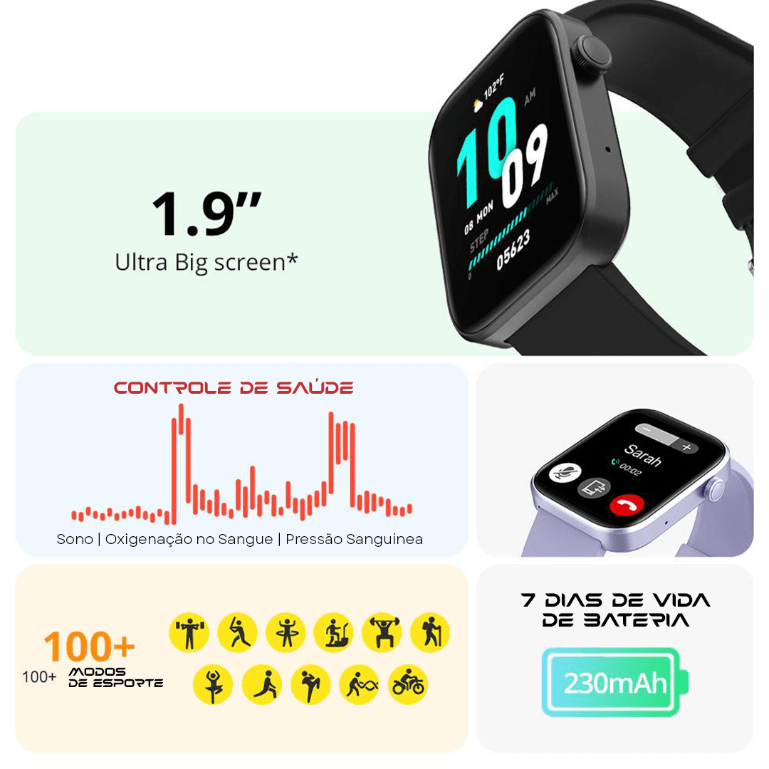 Smartwatch Para Corrida LudiWatch Pro