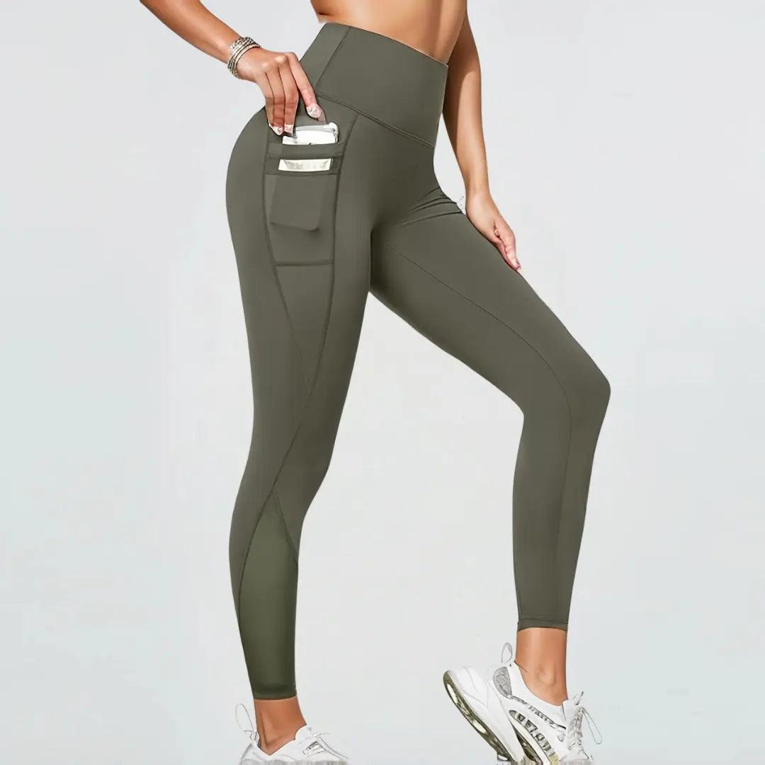 Calça Legging Com Bolsos Feminina Ludis Active - Ludis Brasil