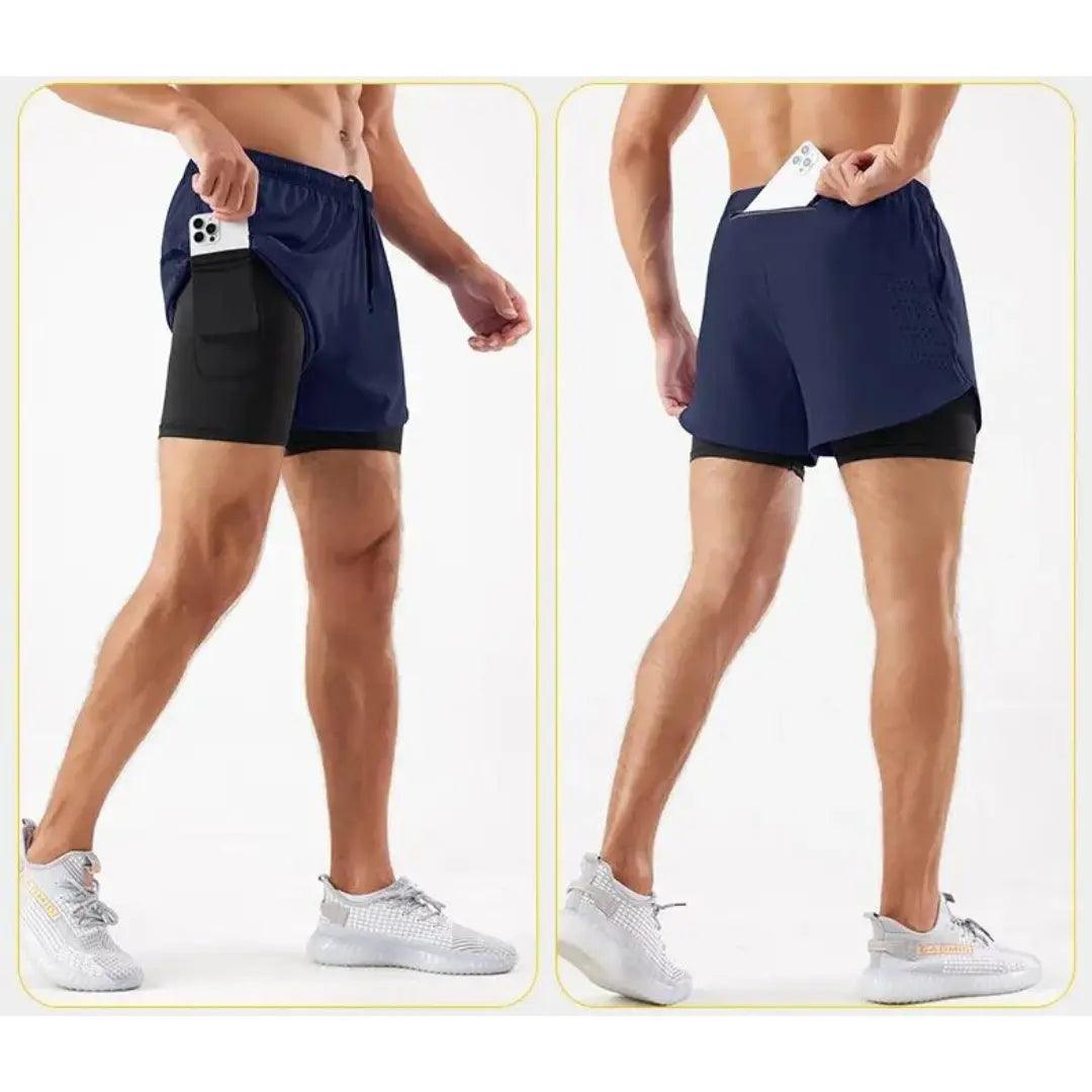 Short Para Corrida Masculino Ludis Twice - Ludis Brasil