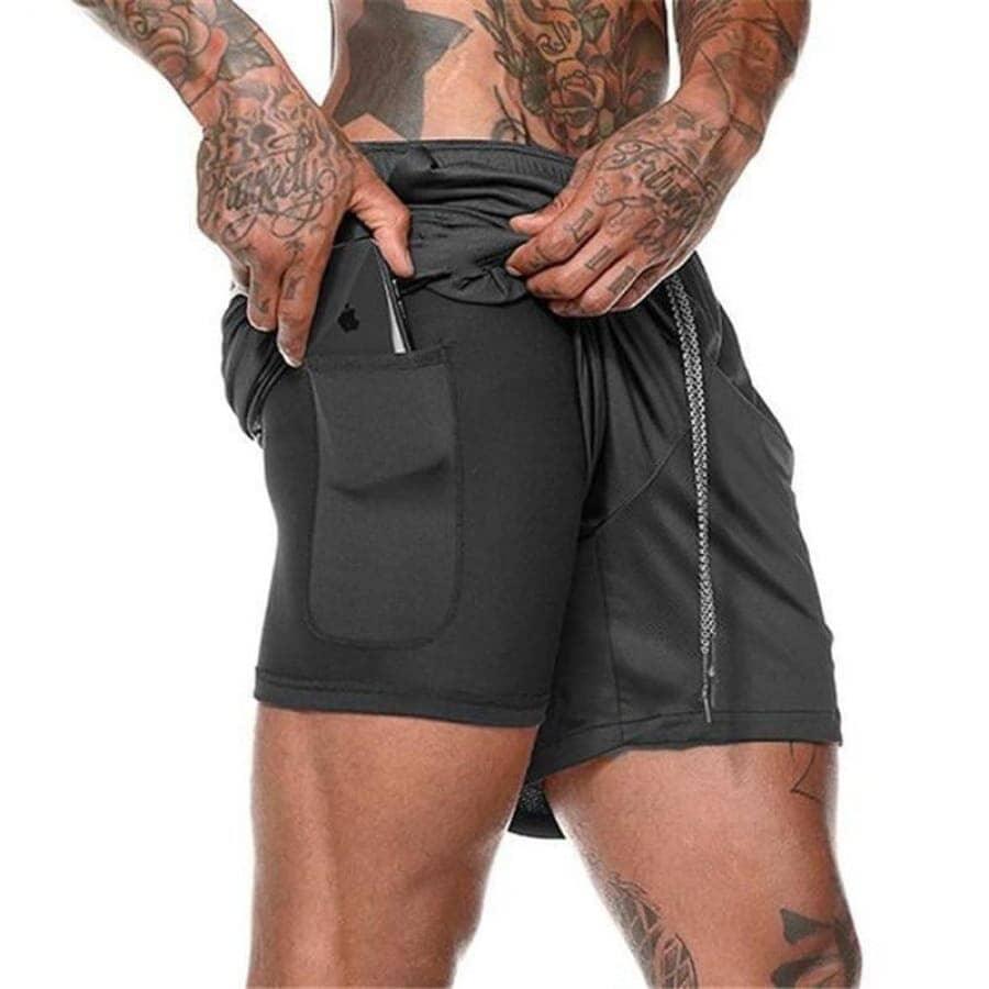 Shorts Para Treino 2 em 1 Esporte Air Effect | Ludis - Ludis Brasil