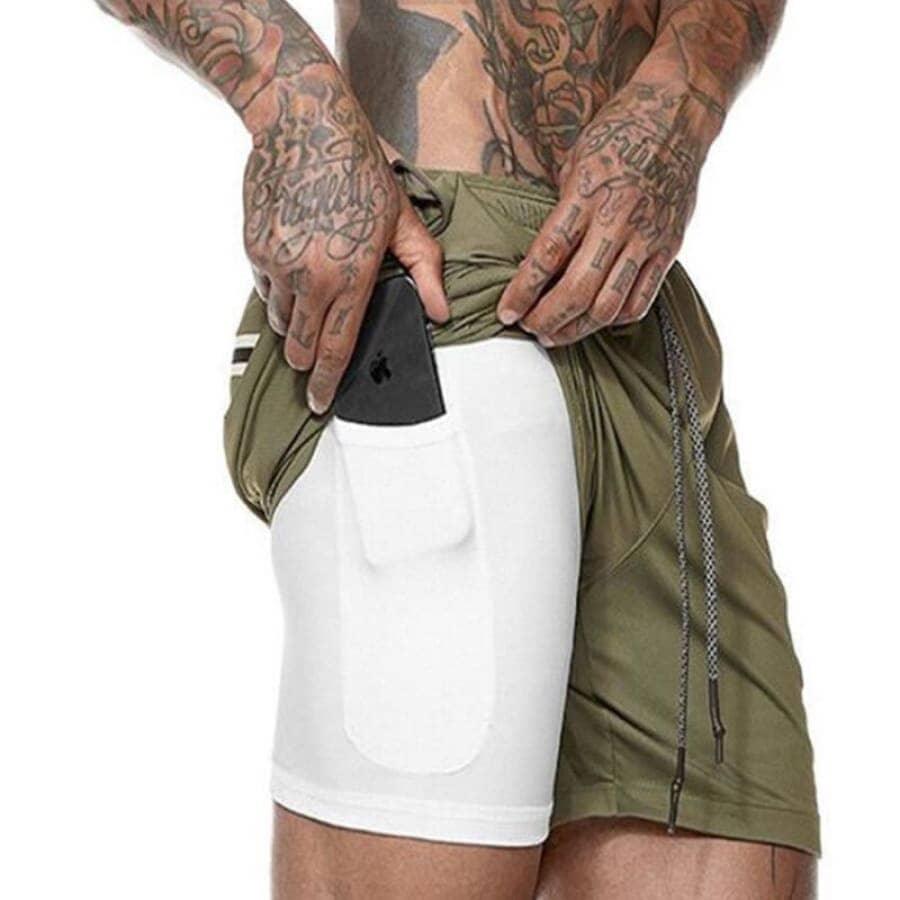 Shorts Para Treino 2 em 1 Esporte Air Effect | Ludis - Ludis Brasil