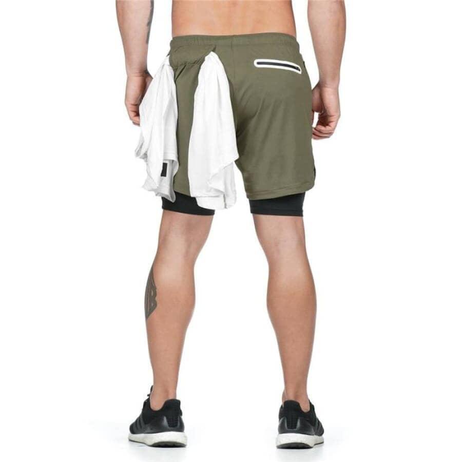 Shorts Para Treino 2 em 1 Esporte Air Effect | Ludis - Ludis Brasil