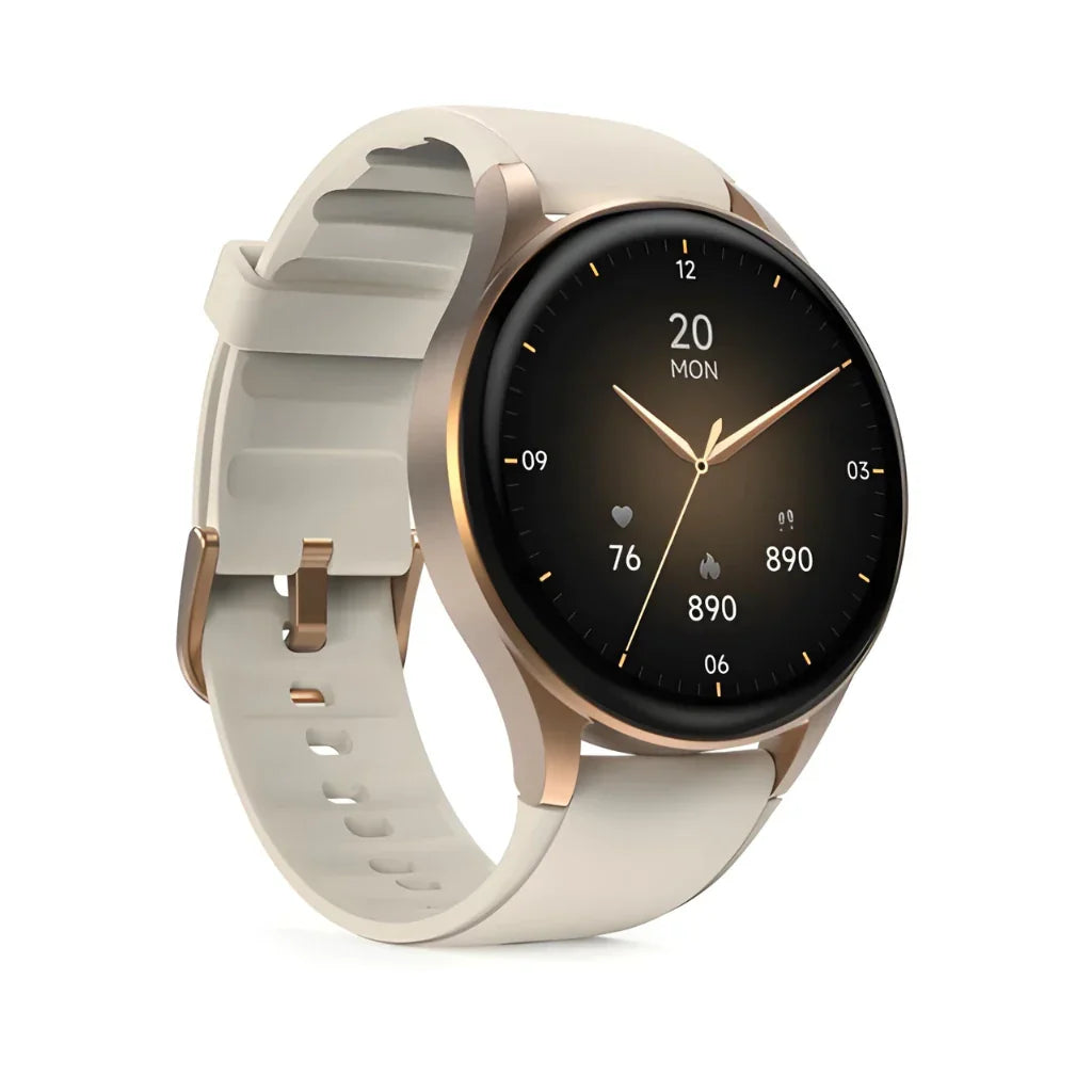 Smartwatch Ludis Chronos com tela AMOLED – vista frontal